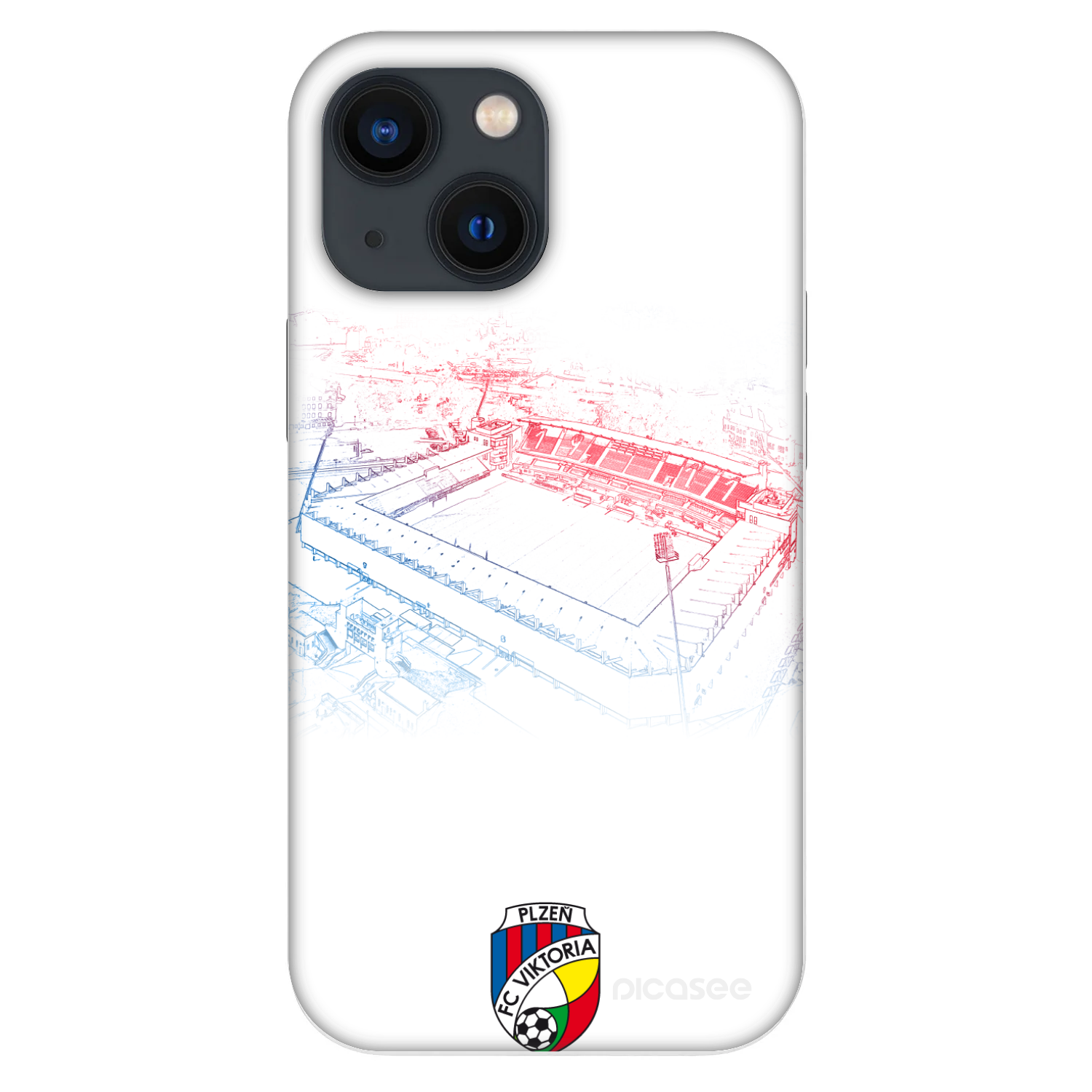 Picasee Fashion Case pro Apple iPhone 13 mini - FC Viktoria Plzeň C