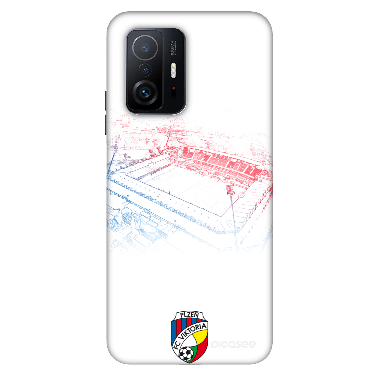 Picasee Fashion Case pro Xiaomi 11T Pro - FC Viktoria Plzeň C
