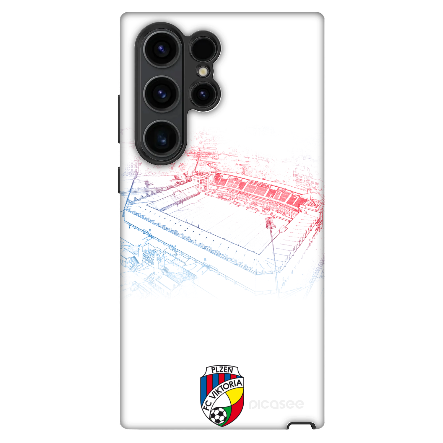 Picasee Fashion Case pro Samsung Galaxy S23 Ultra 5G - FC Viktoria Plzeň C