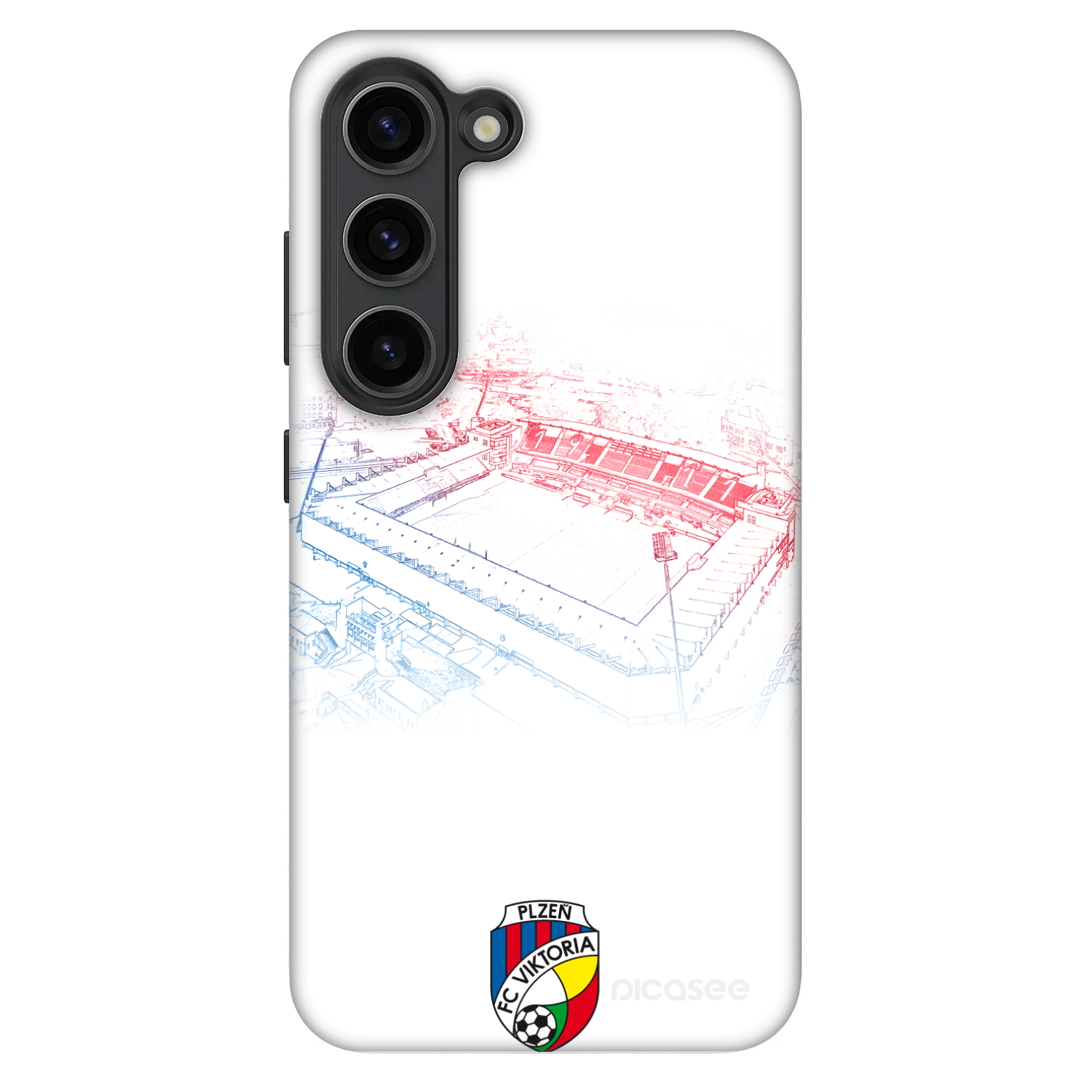 Picasee Fashion Case pro Samsung Galaxy S23 5G - FC Viktoria Plzeň C