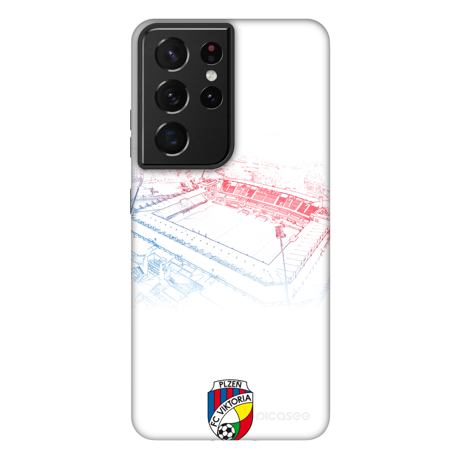 Picasee Fashion Case pro Samsung Galaxy S21 Ultra 5G G998B - FC Viktoria Plzeň C