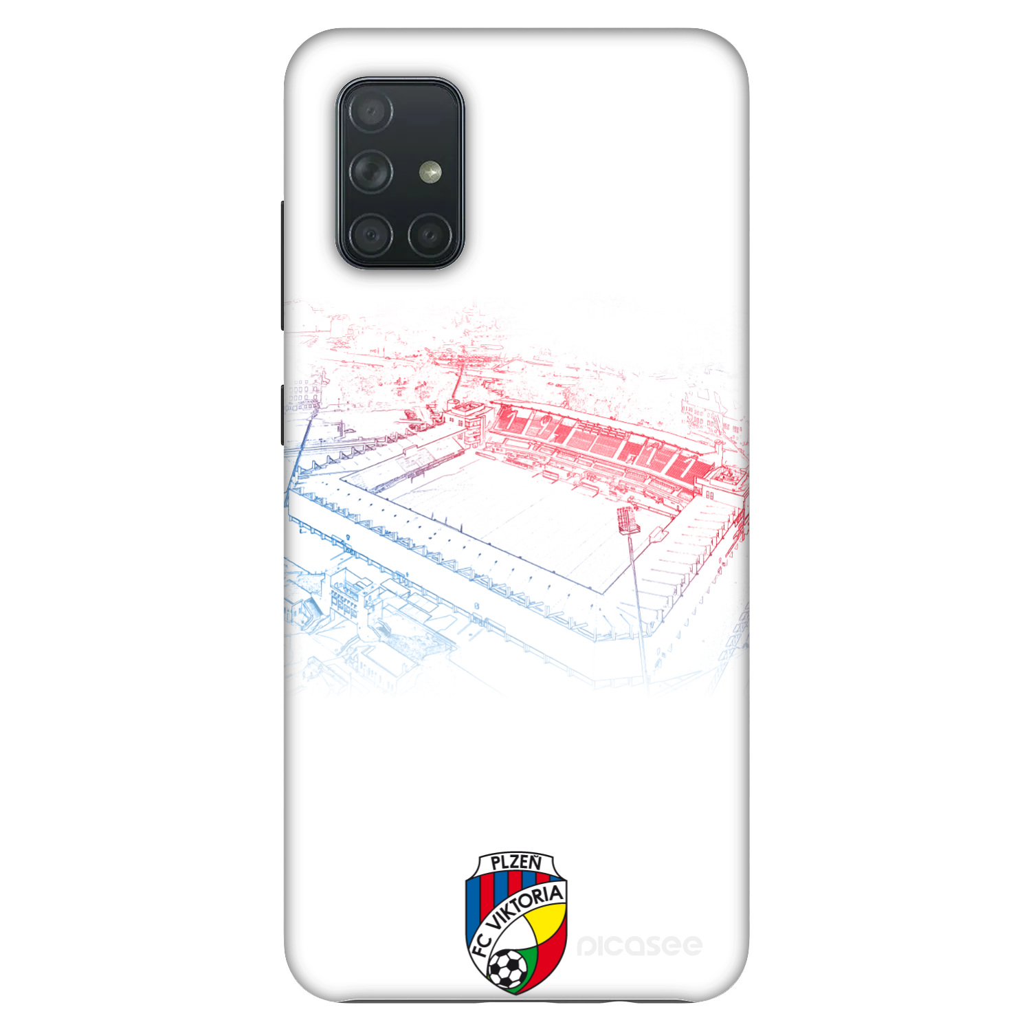 Picasee Fashion Case pro Samsung Galaxy A71 A715F - FC Viktoria Plzeň C