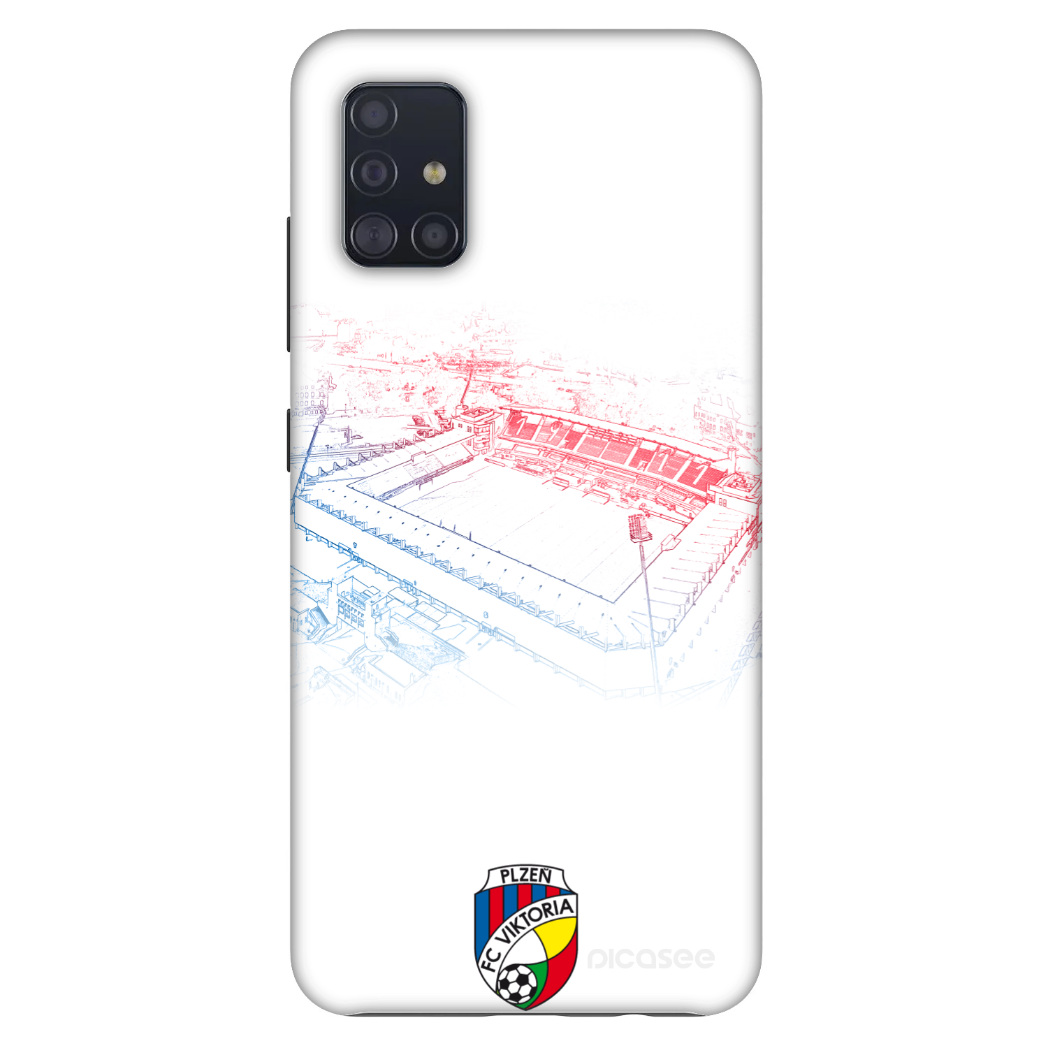 Picasee Fashion Case pro Samsung Galaxy A51 A515F - FC Viktoria Plzeň C