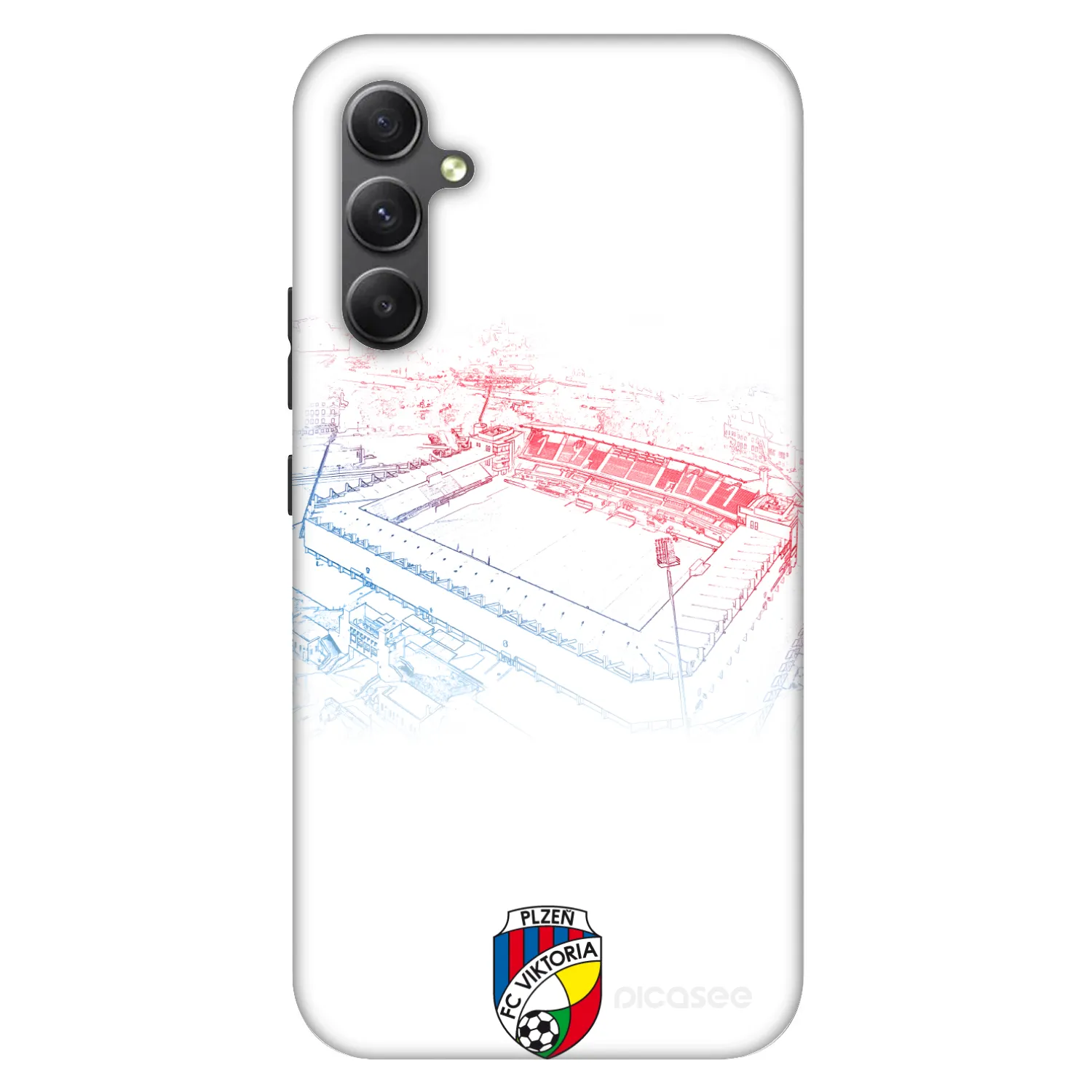 Picasee Fashion Case pro Samsung Galaxy A34 5G A346B - FC Viktoria Plzeň C
