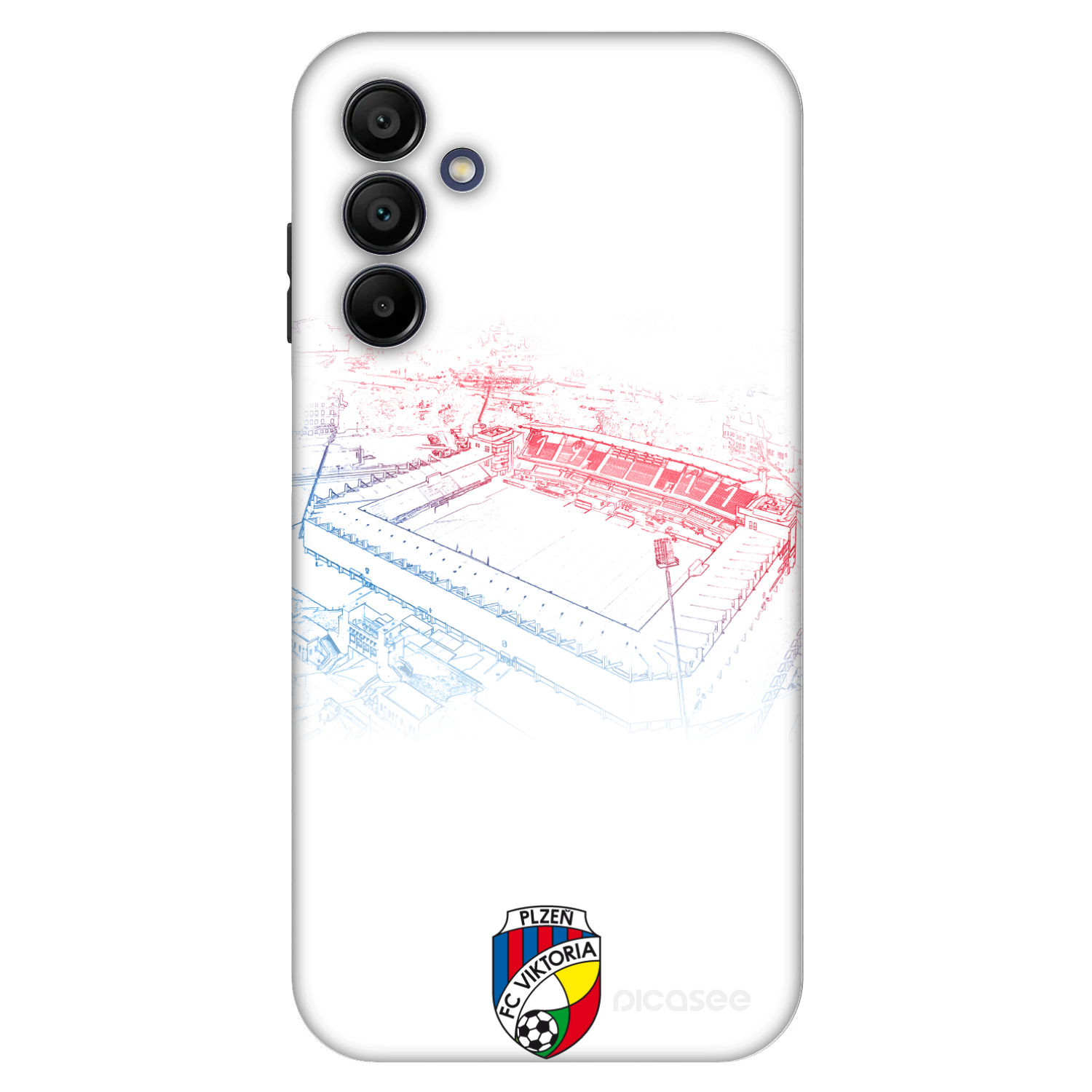 Picasee Fashion Case pro Samsung Galaxy A15 A155F 4G - FC Viktoria Plzeň C