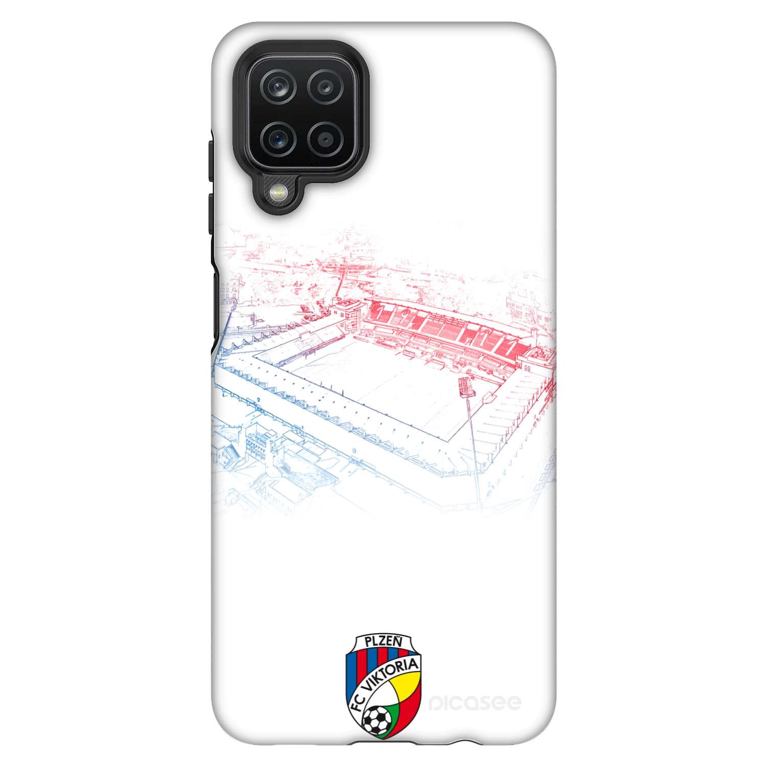 Picasee Fashion Case pro Samsung Galaxy A12 A125F - FC Viktoria Plzeň C