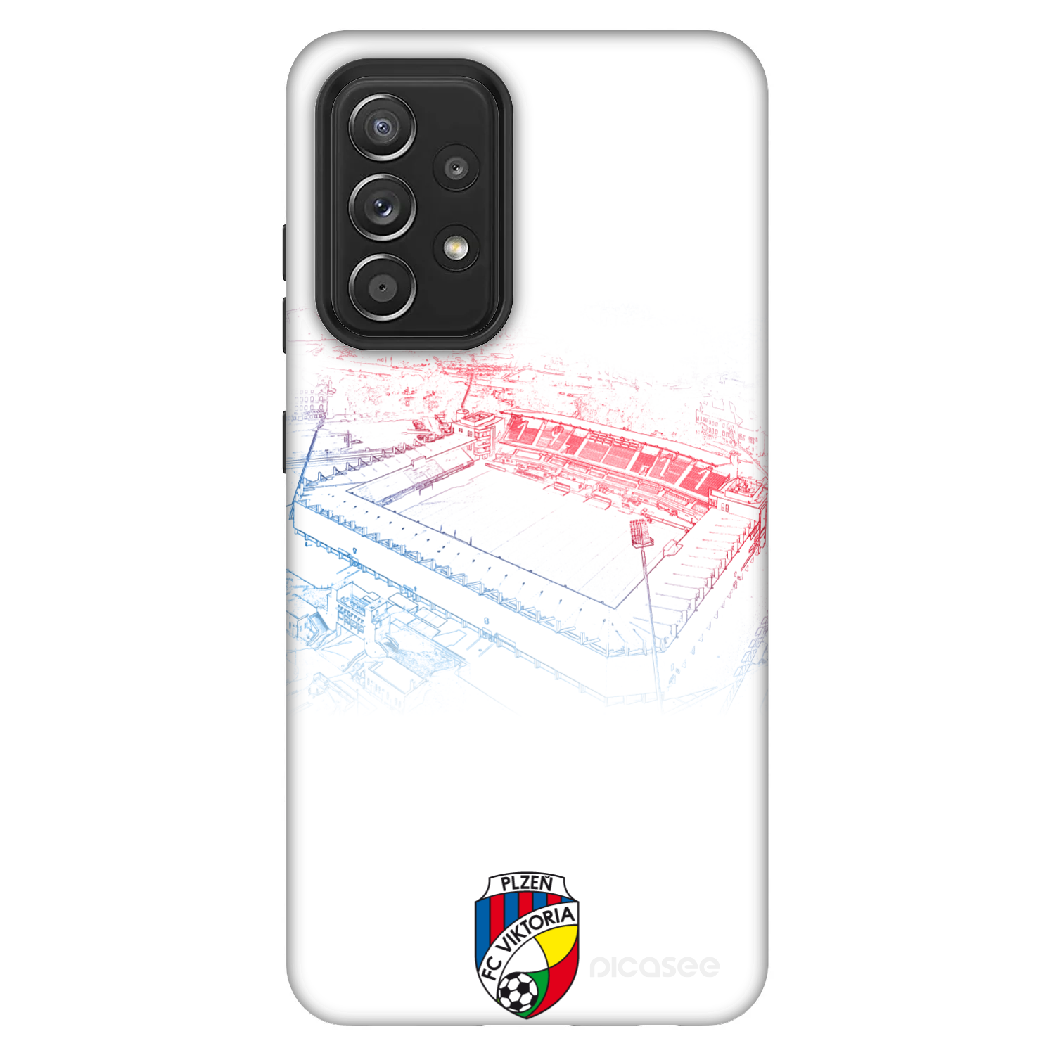 Picasee Fashion Case pro Samsung Galaxy A52 5G A525F - FC Viktoria Plzeň C