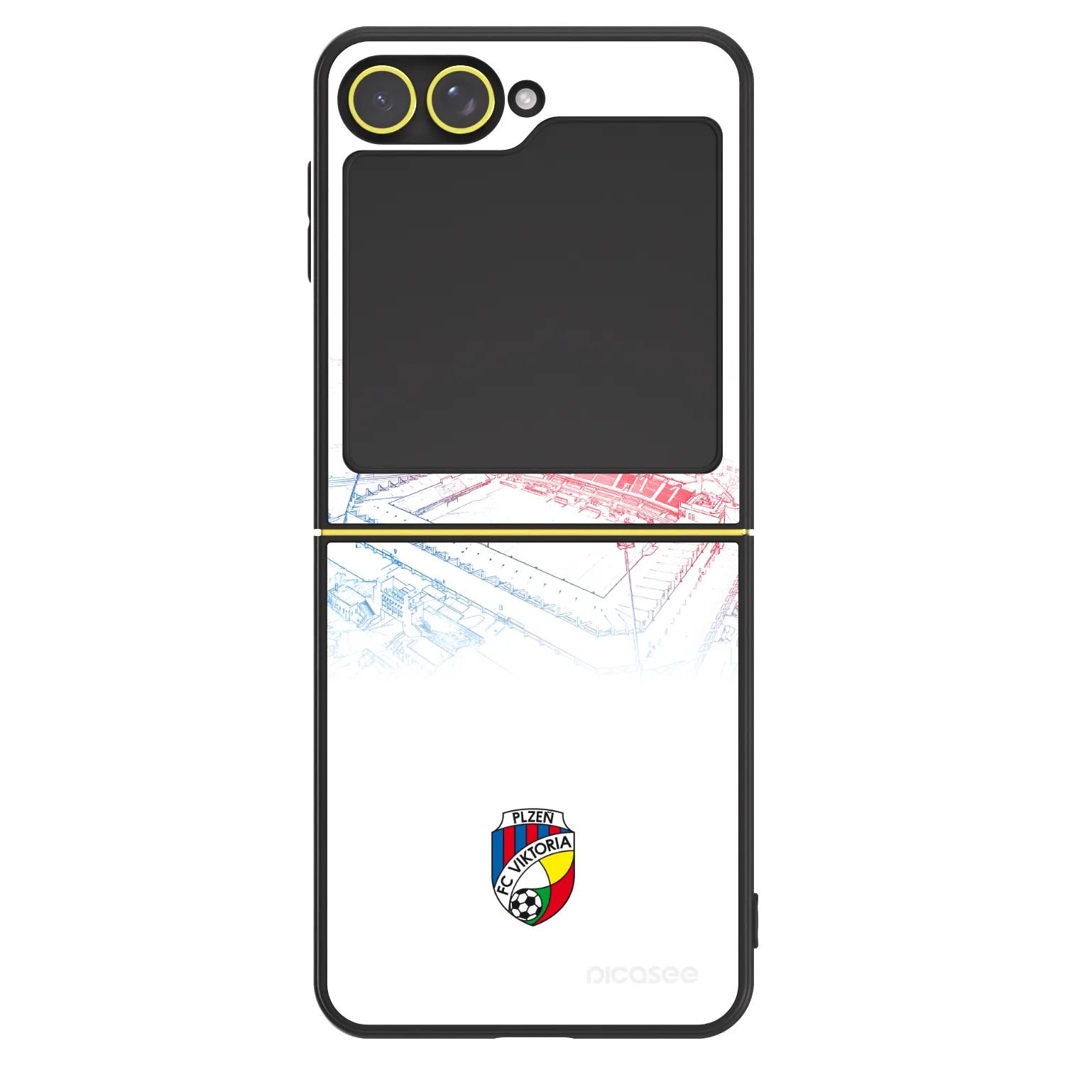 Picasee ULTIMATE CASE pro Samsung Galaxy Z Flip7 FE 5G - FC Viktoria Plzeň C