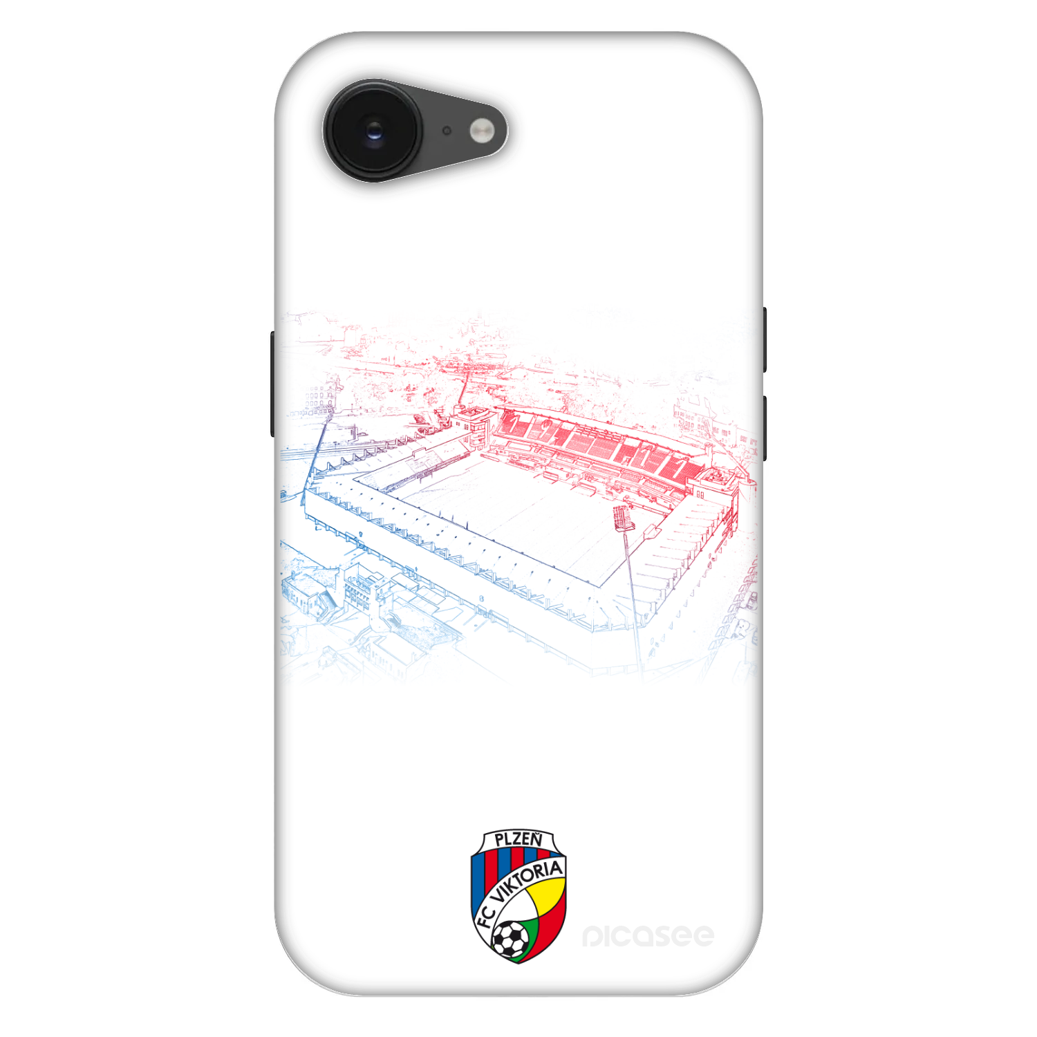 Picasee Fashion Case MagSafe Apple iPhone 16e - FC Viktoria Plzeň C