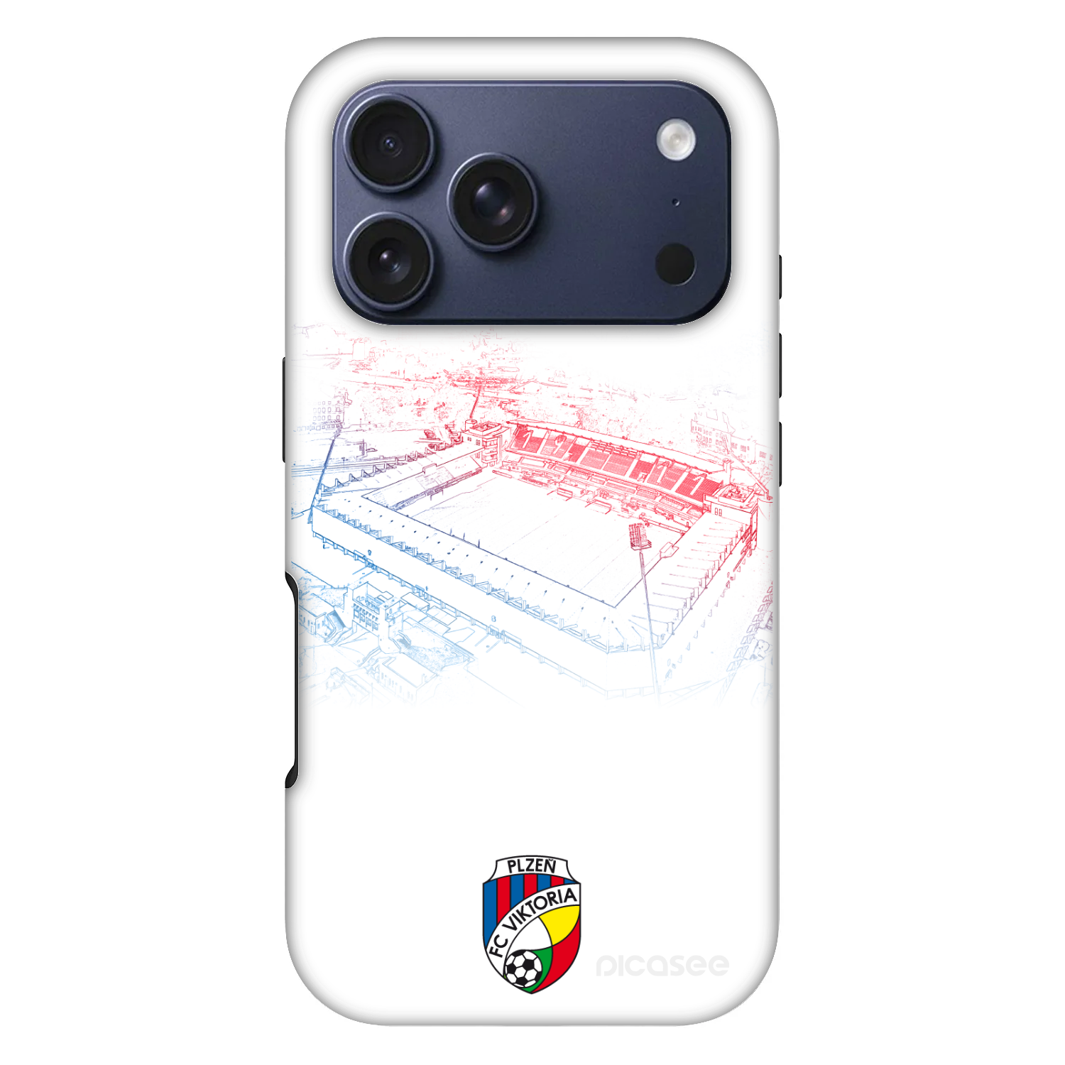 Picasee Fashion Case MagSafe Apple iPhone 17 Pro - FC Viktoria Plzeň C