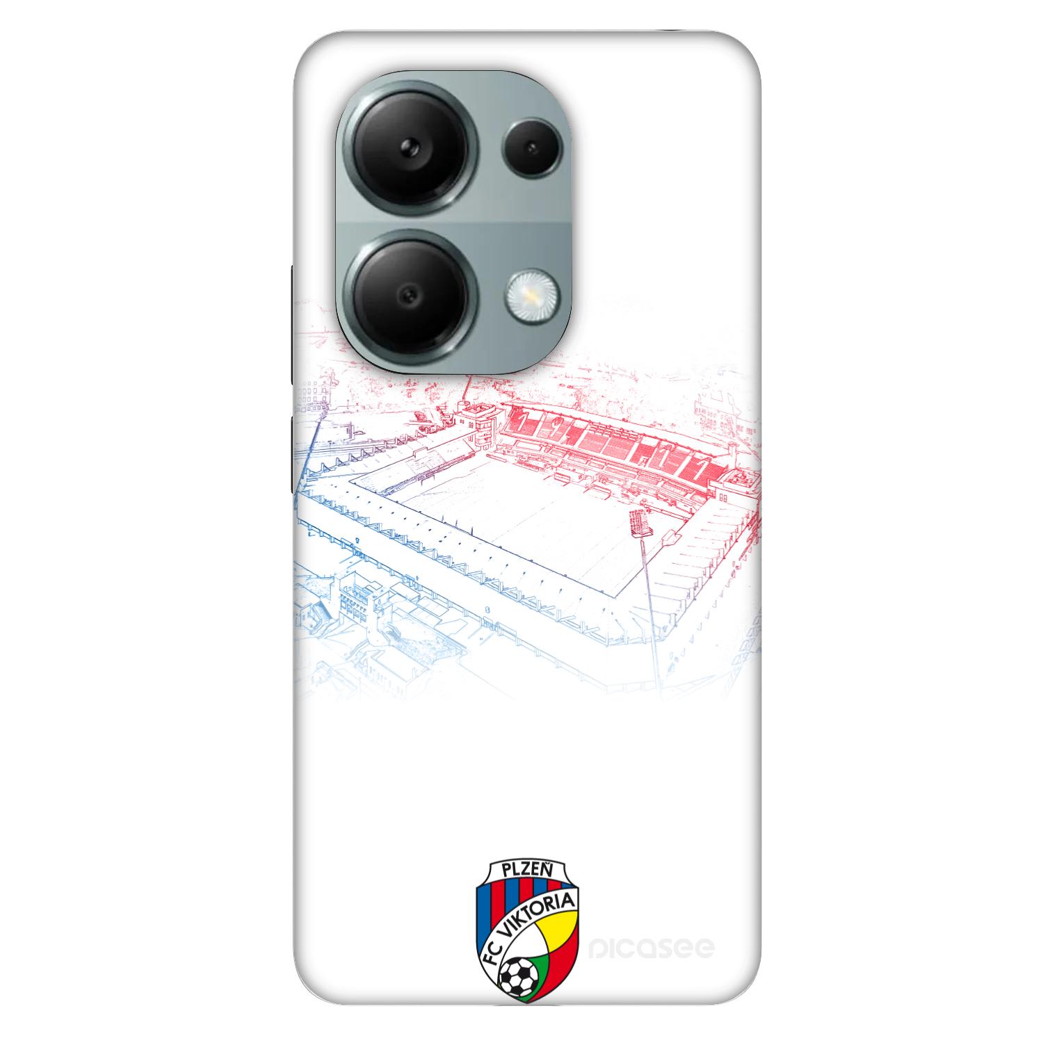 Picasee Fashion Case pro Xiaomi Redmi Note 13 Pro 4G - FC Viktoria Plzeň C