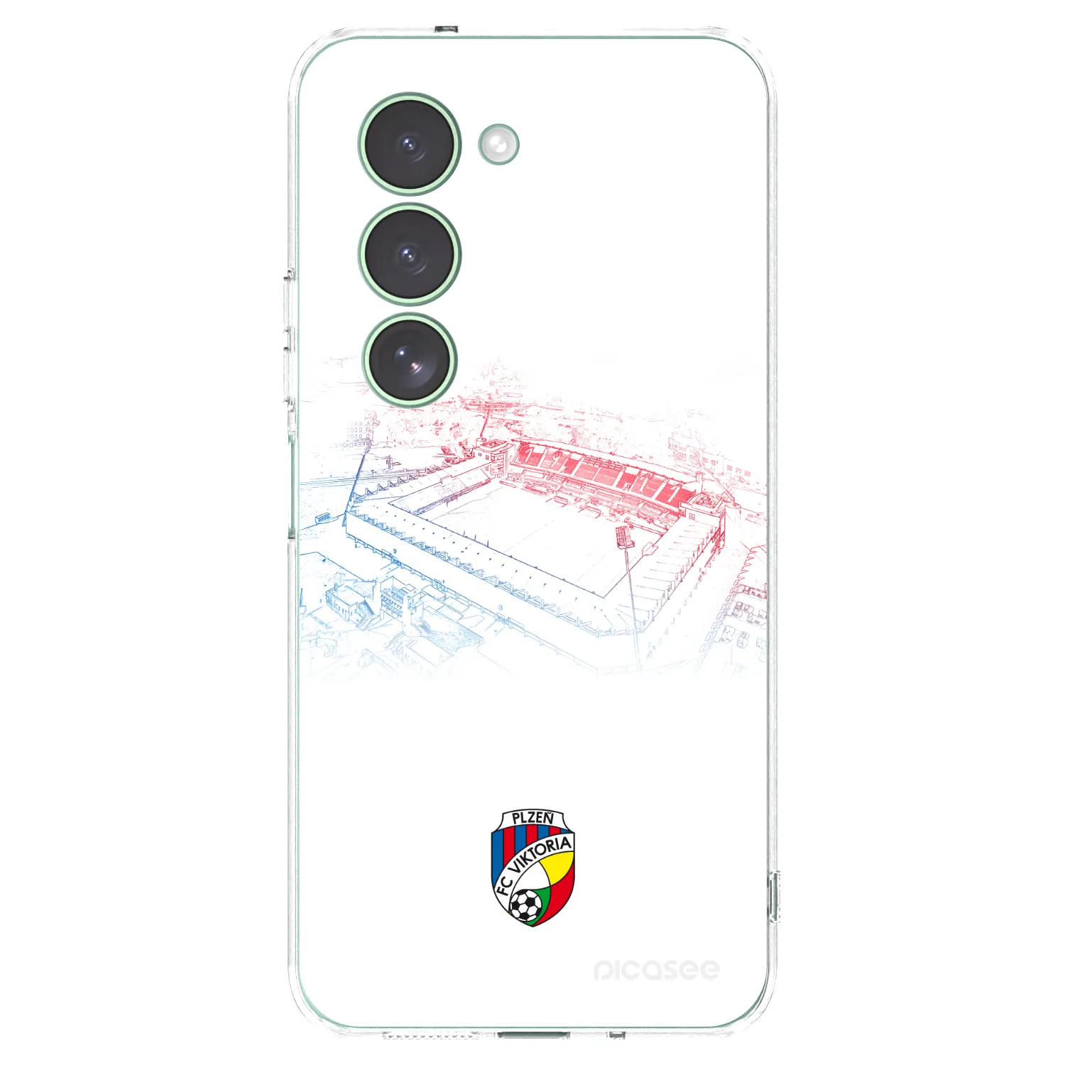 Picasee silikonový průhledný obal pro Xiaomi Redmi 15 5G - FC Viktoria Plzeň C