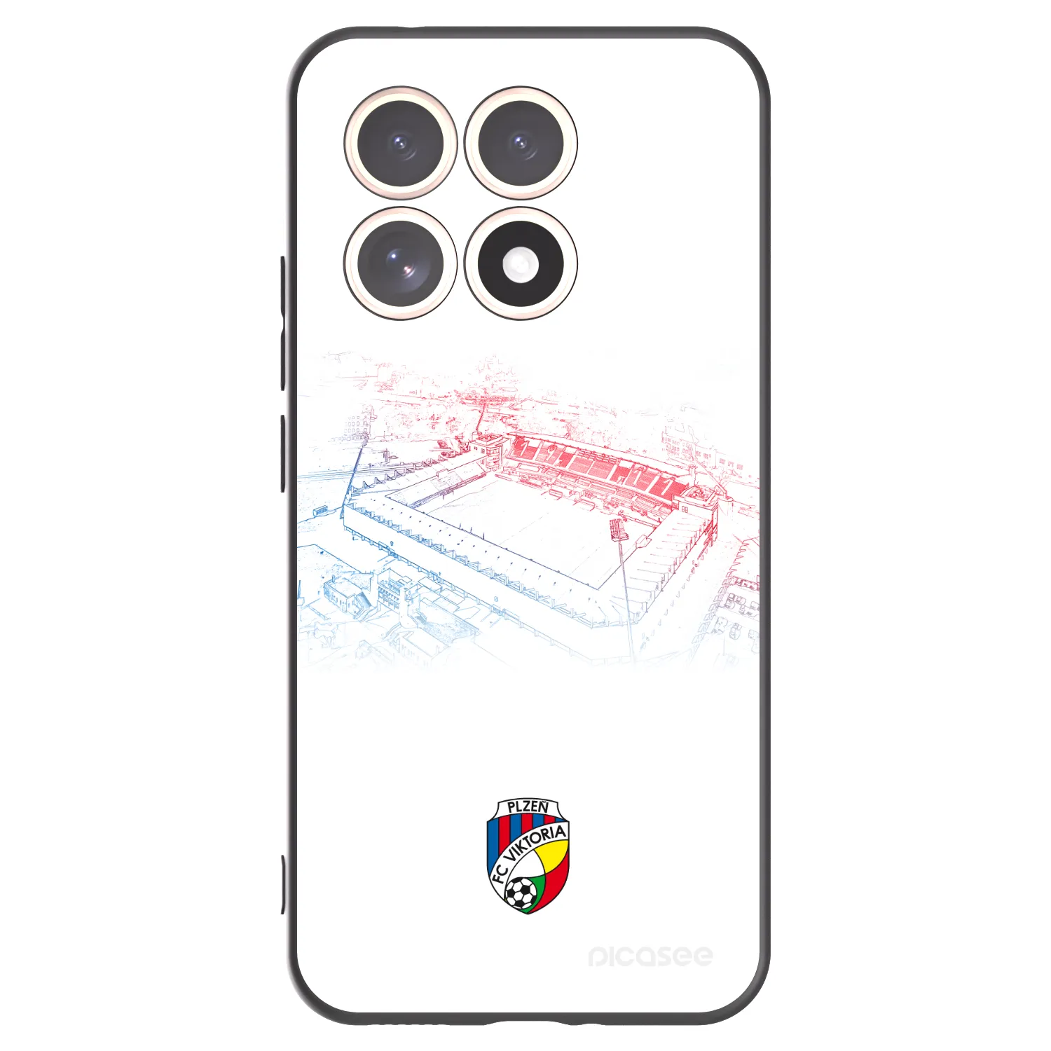 Picasee silikonový černý obal pro Xiaomi 15T - FC Viktoria Plzeň C