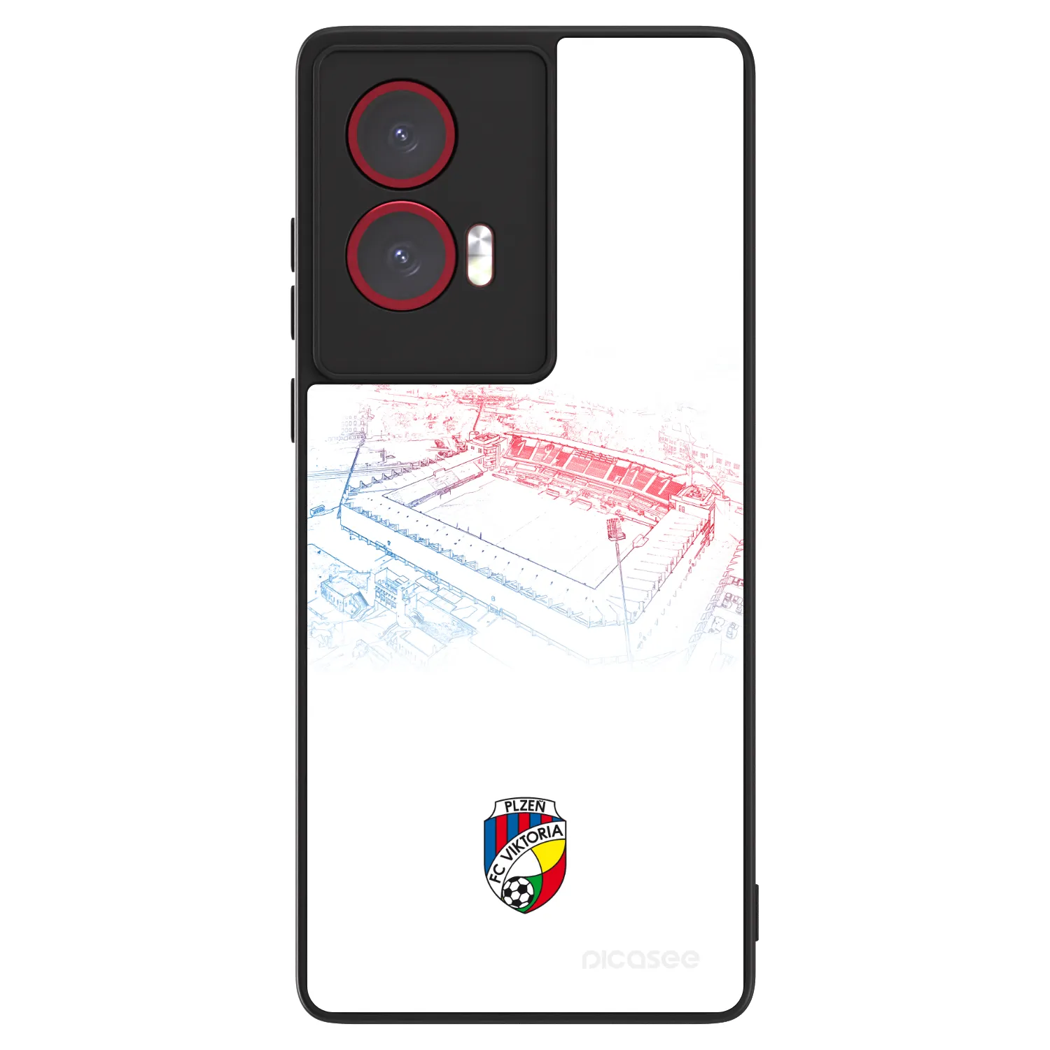 Picasee ULTIMATE CASE pro Motorola Edge 50 Fusion - FC Viktoria Plzeň C