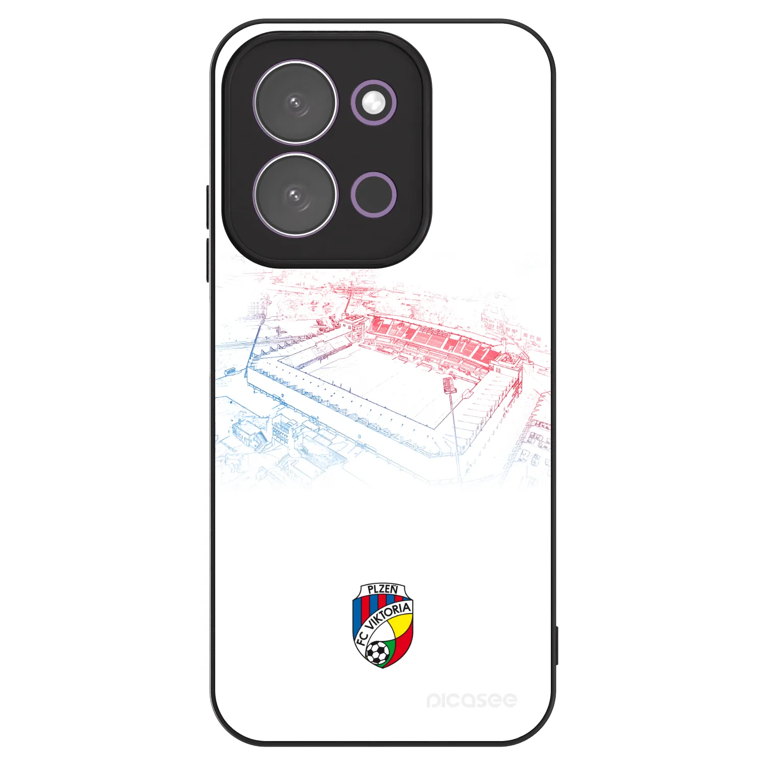 Picasee ULTIMATE CASE pro Xiaomi Redmi 15C 5G - FC Viktoria Plzeň C