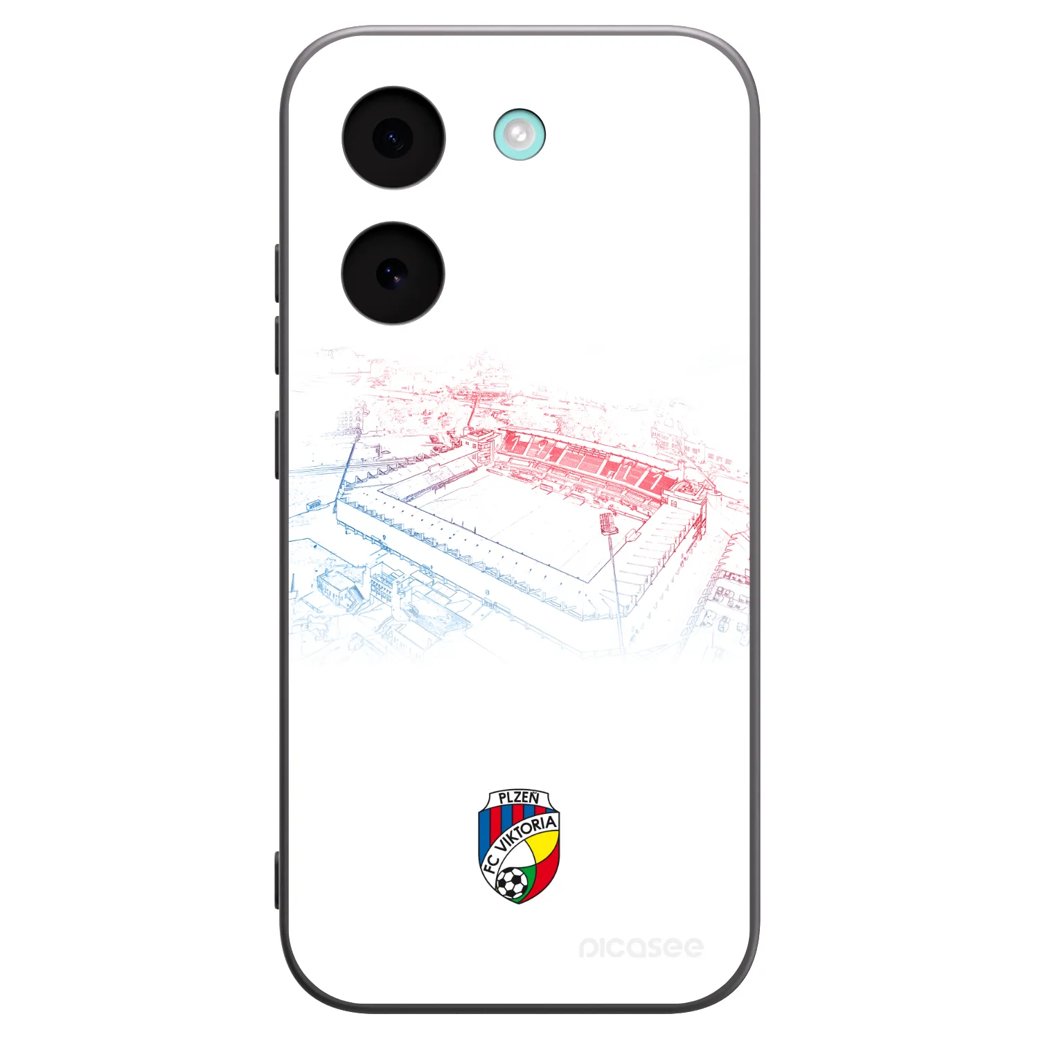 Picasee silikonový černý obal pro Xiaomi Poco X8 Pro - FC Viktoria Plzeň C