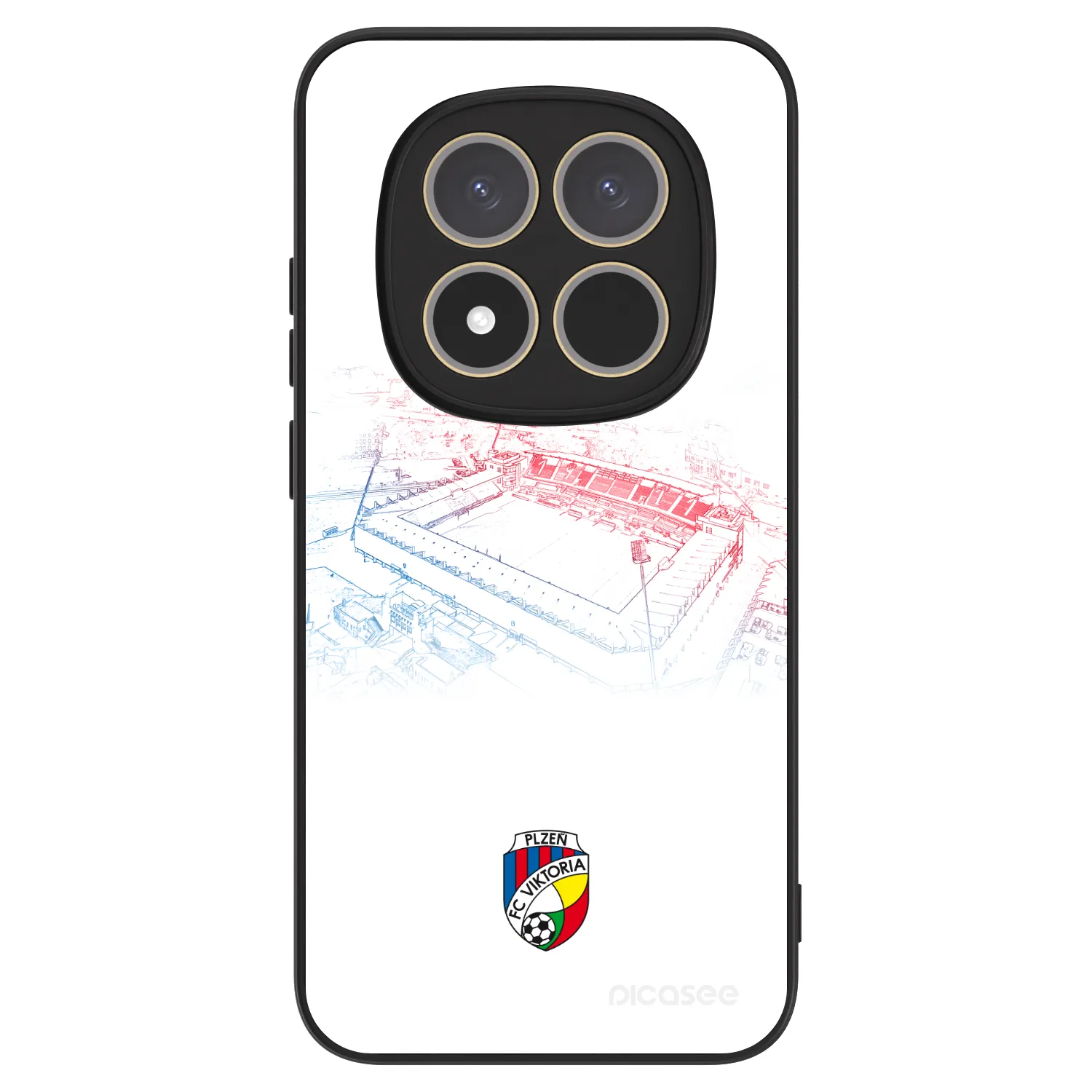 Picasee ULTIMATE CASE pro Xiaomi Redmi Note 15 Pro 5G - FC Viktoria Plzeň C