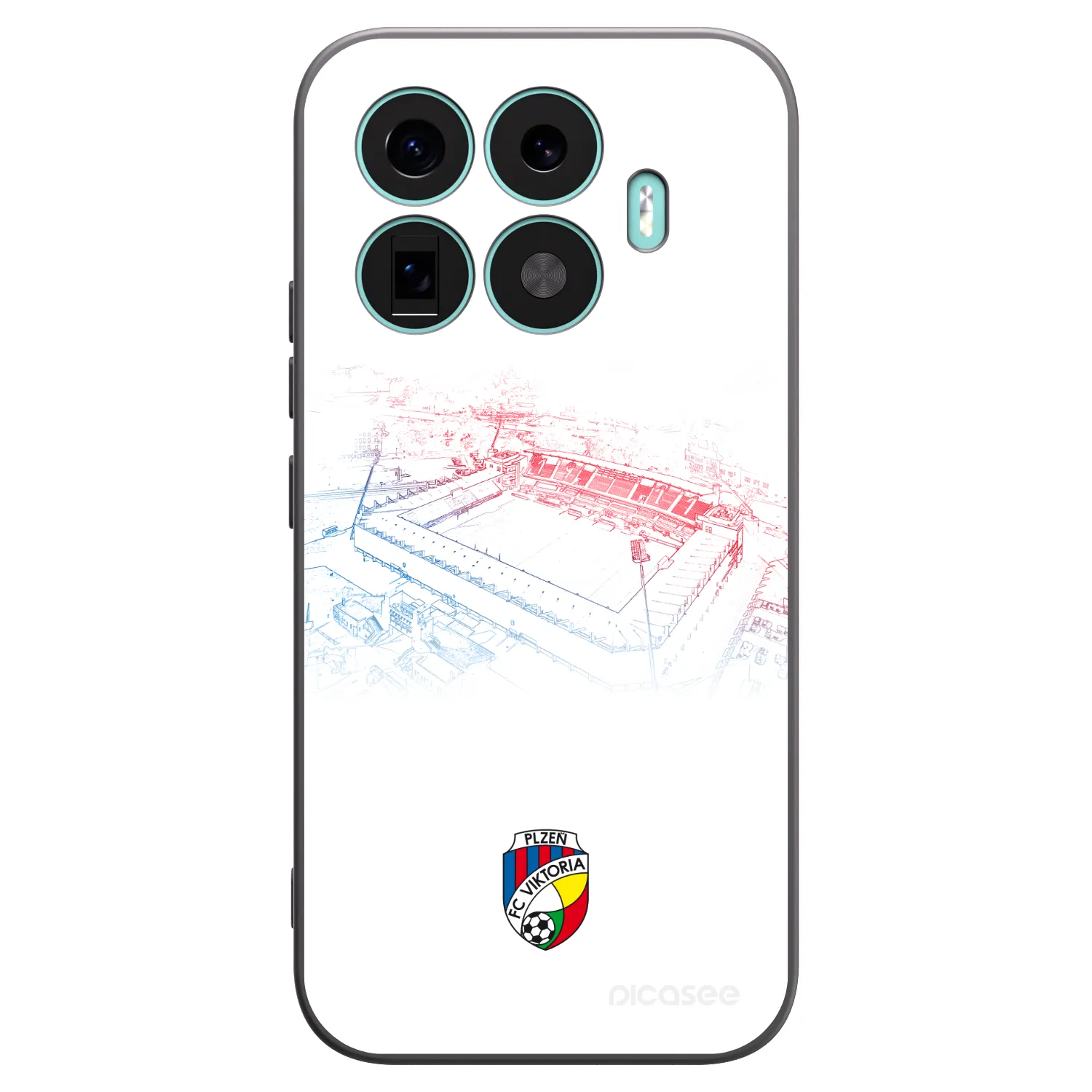 Picasee silikonový černý obal pro Xiaomi 17T - FC Viktoria Plzeň C