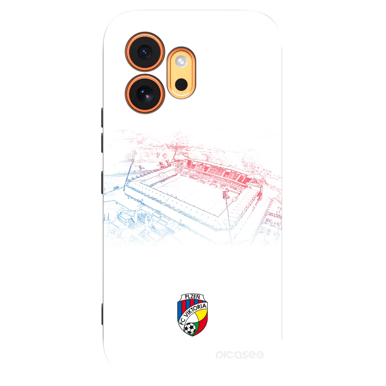 Picasee silikonový černý obal pro Honor 600 - FC Viktoria Plzeň C