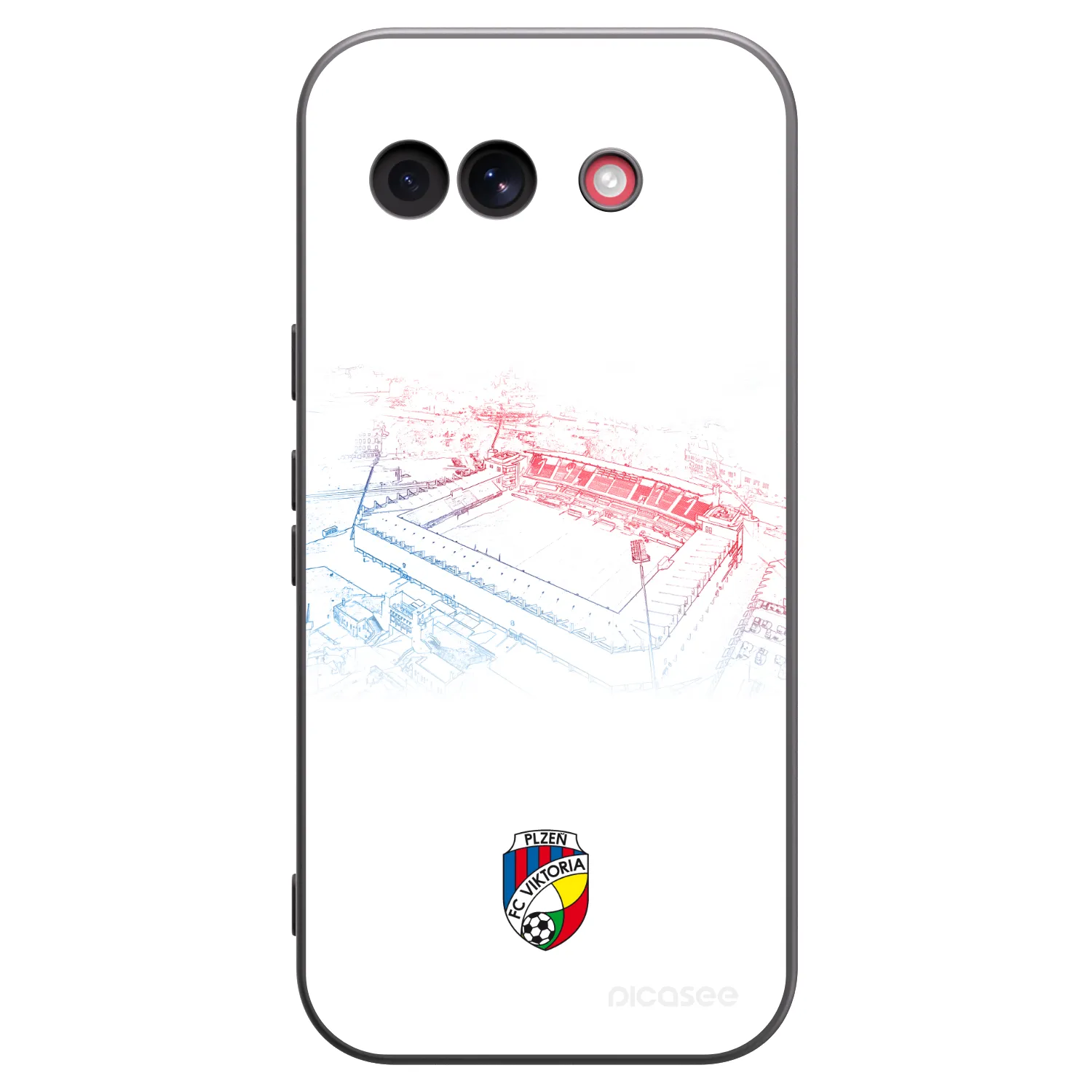 Picasee silikonový černý obal pro Google Pixel 10a - FC Viktoria Plzeň C