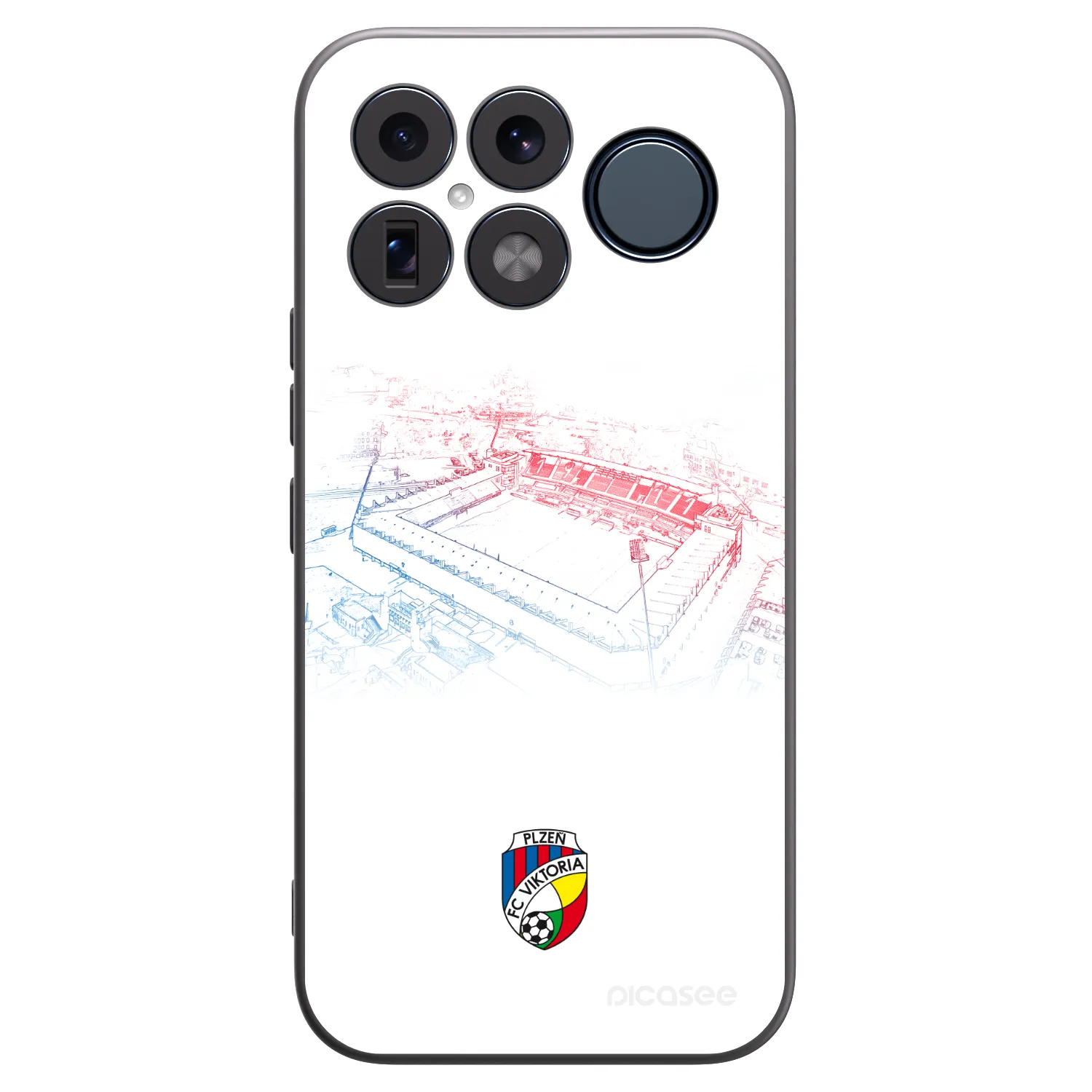 Picasee silikonový černý obal pro Xiaomi Poco F8 Ultra - FC Viktoria Plzeň C