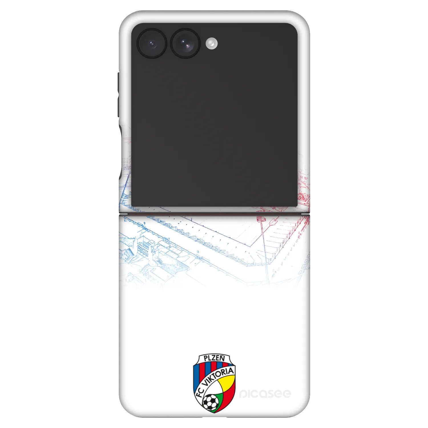 Picasee Fashion Case pro Samsung Galaxy Z Flip7 5G - FC Viktoria Plzeň C