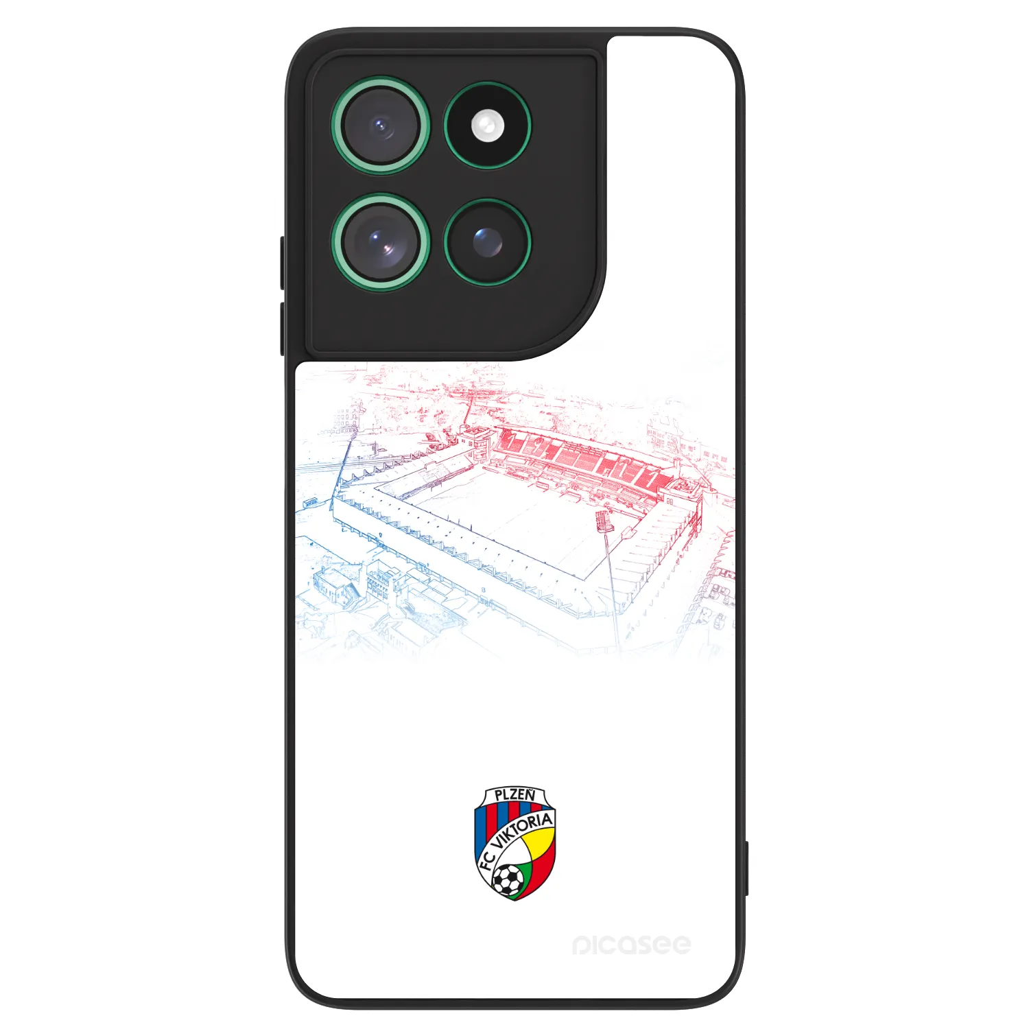 Picasee ULTIMATE CASE pro Motorola Moto G57 Power - FC Viktoria Plzeň C