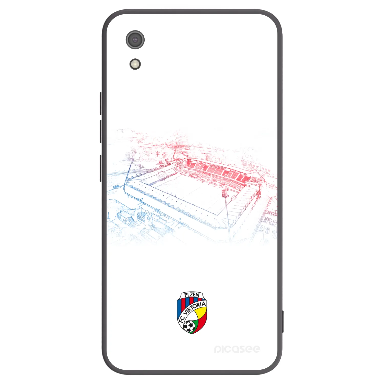 Picasee silikonový černý obal pro Xiaomi Redmi 7A - FC Viktoria Plzeň C