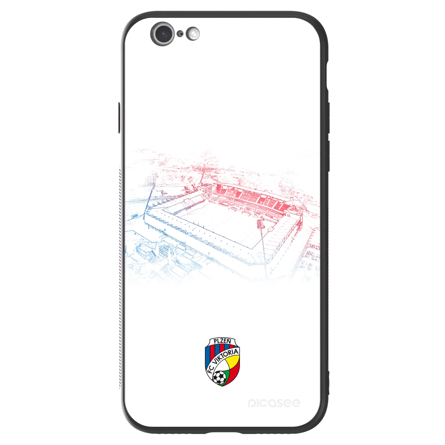 Picasee ULTIMATE CASE pro Apple iPhone 6/6S - FC Viktoria Plzeň C
