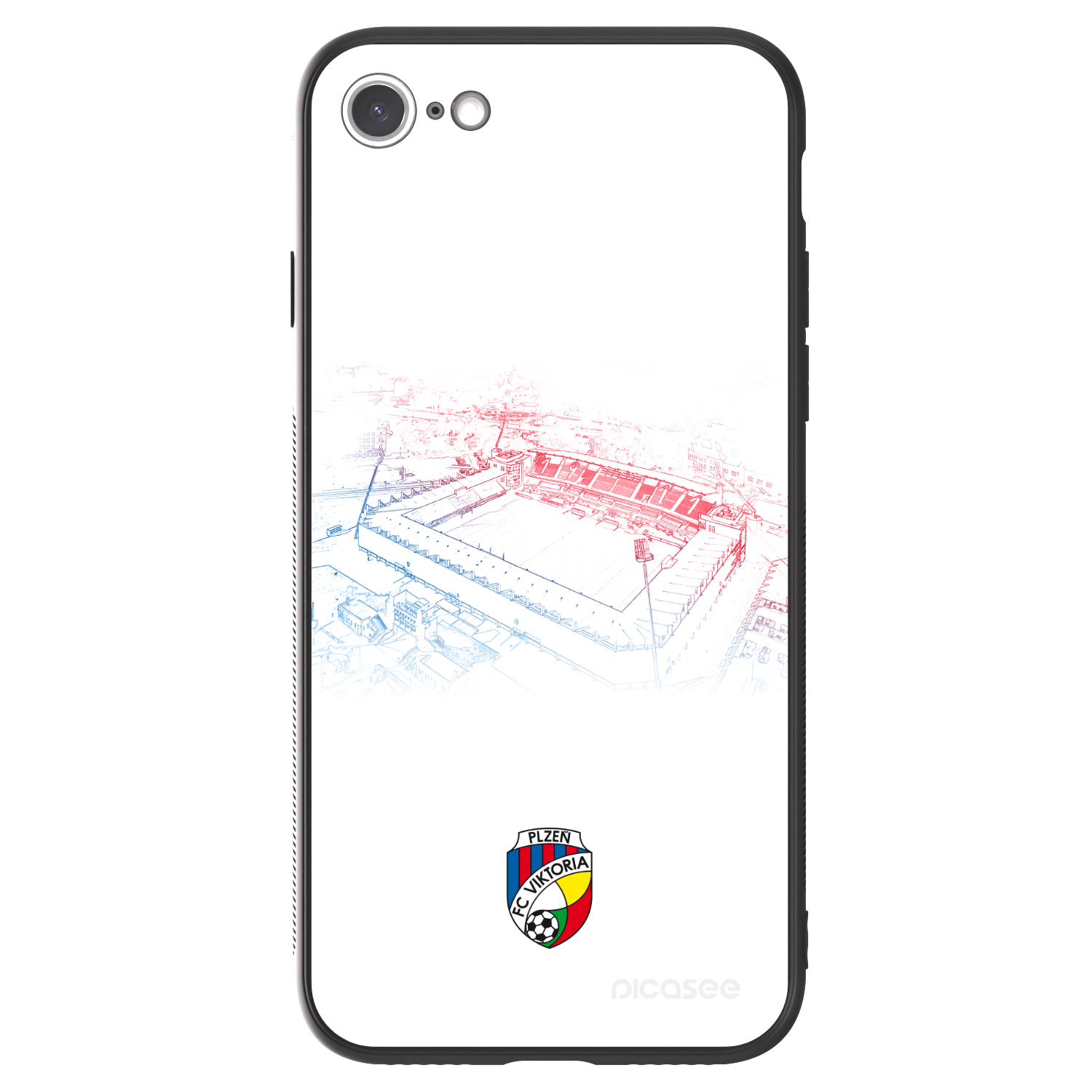 Picasee ULTIMATE CASE pro Apple iPhone 7 - FC Viktoria Plzeň C