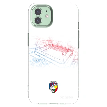 Picasee silikonový průhledný obal pro Apple iPhone 12 Pro - FC Viktoria Plzeň C