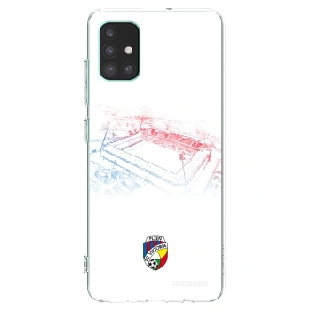 Picasee silikonový průhledný obal pro Samsung Galaxy M51 M515F - FC Viktoria Plzeň C