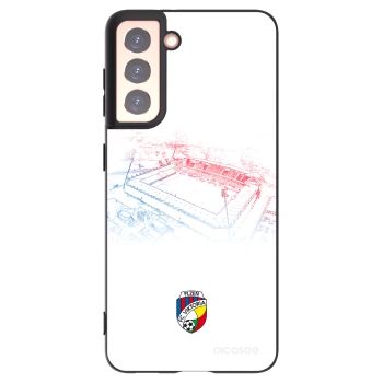 Picasee silikonový černý obal pro Samsung Galaxy S21 5G G991B - FC Viktoria Plzeň C
