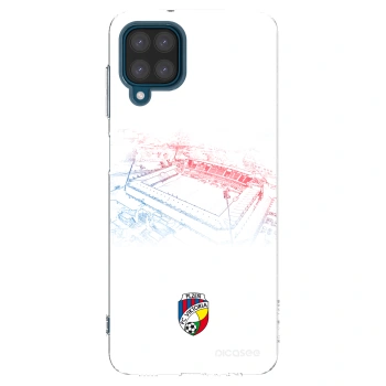 Picasee silikonový průhledný obal pro Samsung Galaxy A12 A125F - FC Viktoria Plzeň C