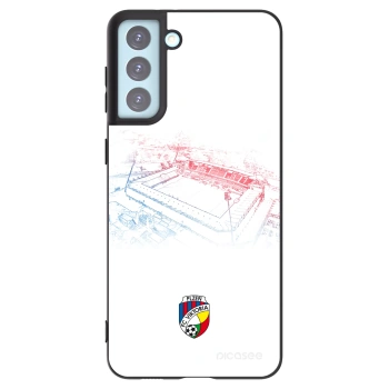Picasee silikonový černý obal pro Samsung Galaxy S21+ 5G G996F - FC Viktoria Plzeň C