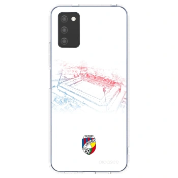 Picasee silikonový průhledný obal pro Samsung Galaxy A02s A025G - FC Viktoria Plzeň C