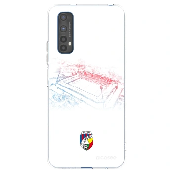 Picasee silikonový průhledný obal pro Realme 7 - FC Viktoria Plzeň C
