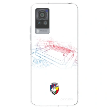 Picasee silikonový průhledný obal pro Vivo X60 Pro 5G - FC Viktoria Plzeň C