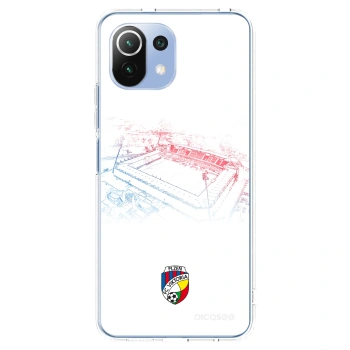 Picasee silikonový průhledný obal pro Xiaomi 11 Lite 5G NE - FC Viktoria Plzeň C