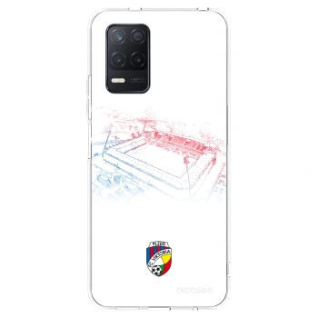 Picasee silikonový průhledný obal pro Realme 8 5G - FC Viktoria Plzeň C