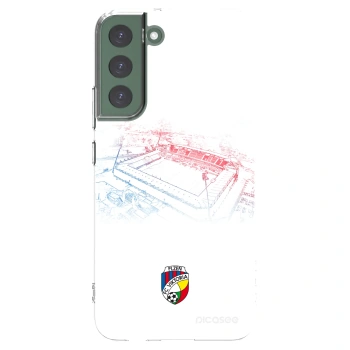 Picasee silikonový průhledný obal pro Samsung Galaxy S22+ 5G - FC Viktoria Plzeň C