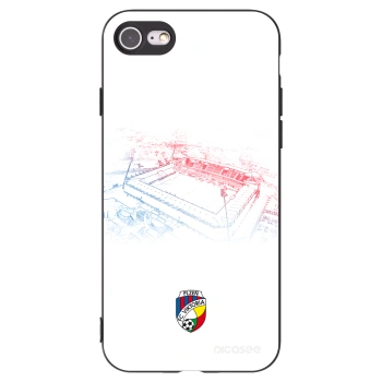 Picasee silikonový černý obal pro Apple iPhone SE 2022 - FC Viktoria Plzeň C