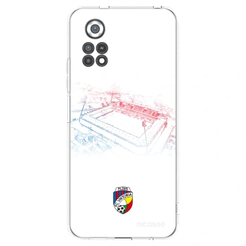 Picasee silikonový průhledný obal pro Xiaomi Poco X4 Pro 5G - FC Viktoria Plzeň C