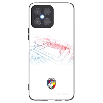 Picasee silikonový černý obal pro Honor X8 4G - FC Viktoria Plzeň C