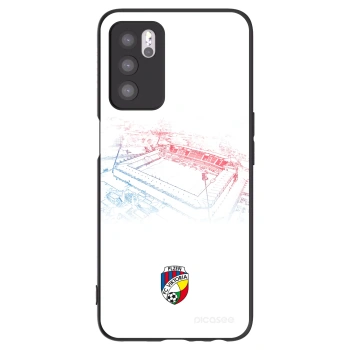 Picasee silikonový černý obal pro OPPO A16s - FC Viktoria Plzeň C