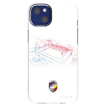Picasee silikonový průhledný obal pro Apple iPhone 14 Plus - FC Viktoria Plzeň C