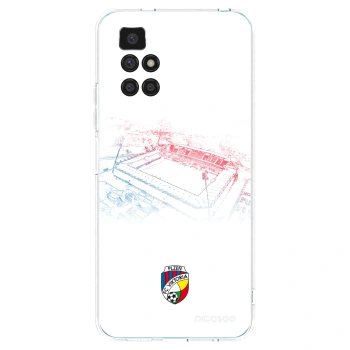 Picasee silikonový průhledný obal pro Xiaomi Redmi 10 (2022) - FC Viktoria Plzeň C