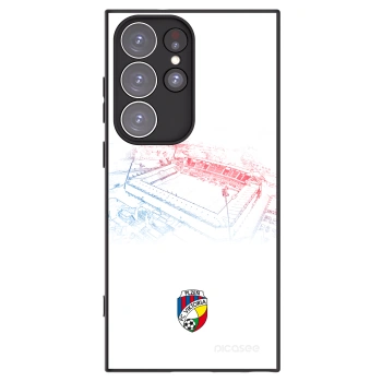 Picasee silikonový černý obal pro Samsung Galaxy S23 Ultra 5G - FC Viktoria Plzeň C