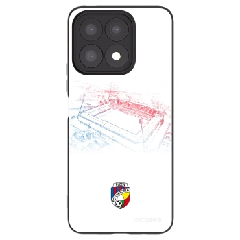 Picasee silikonový černý obal pro Honor X8a - FC Viktoria Plzeň C