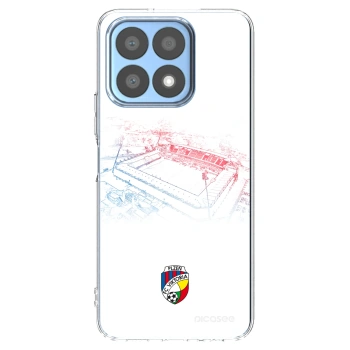 Picasee silikonový průhledný obal pro Honor X8a - FC Viktoria Plzeň C